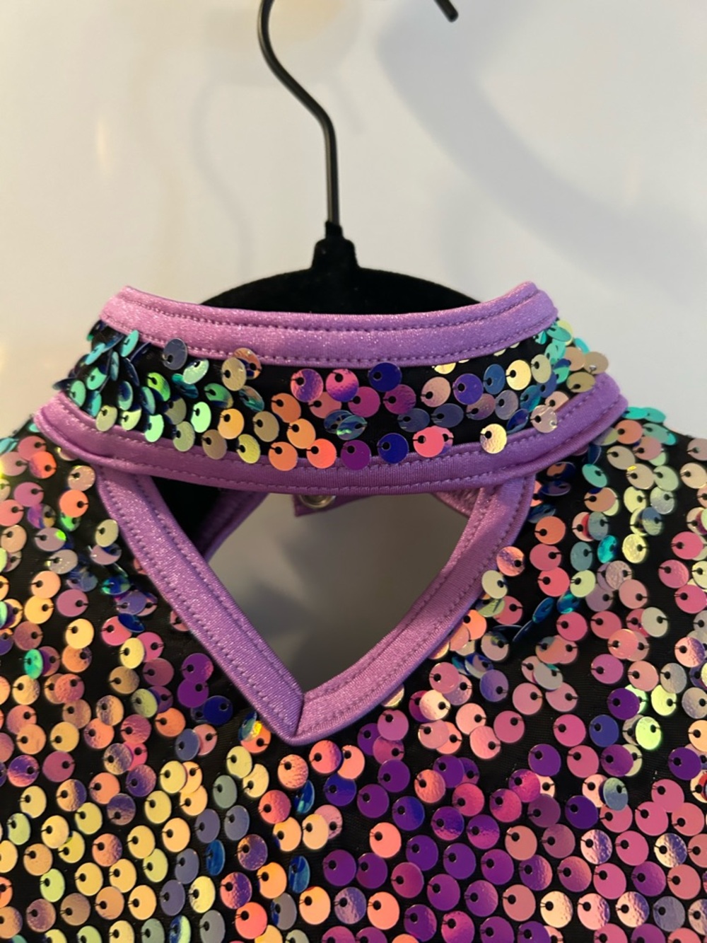 Weissman Symphony Purple Sequin Tutu Dance Costume for Kids - Size IC (7/8) - Picture 8 of 13